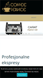 Mobile Screenshot of coffeeservice.pl